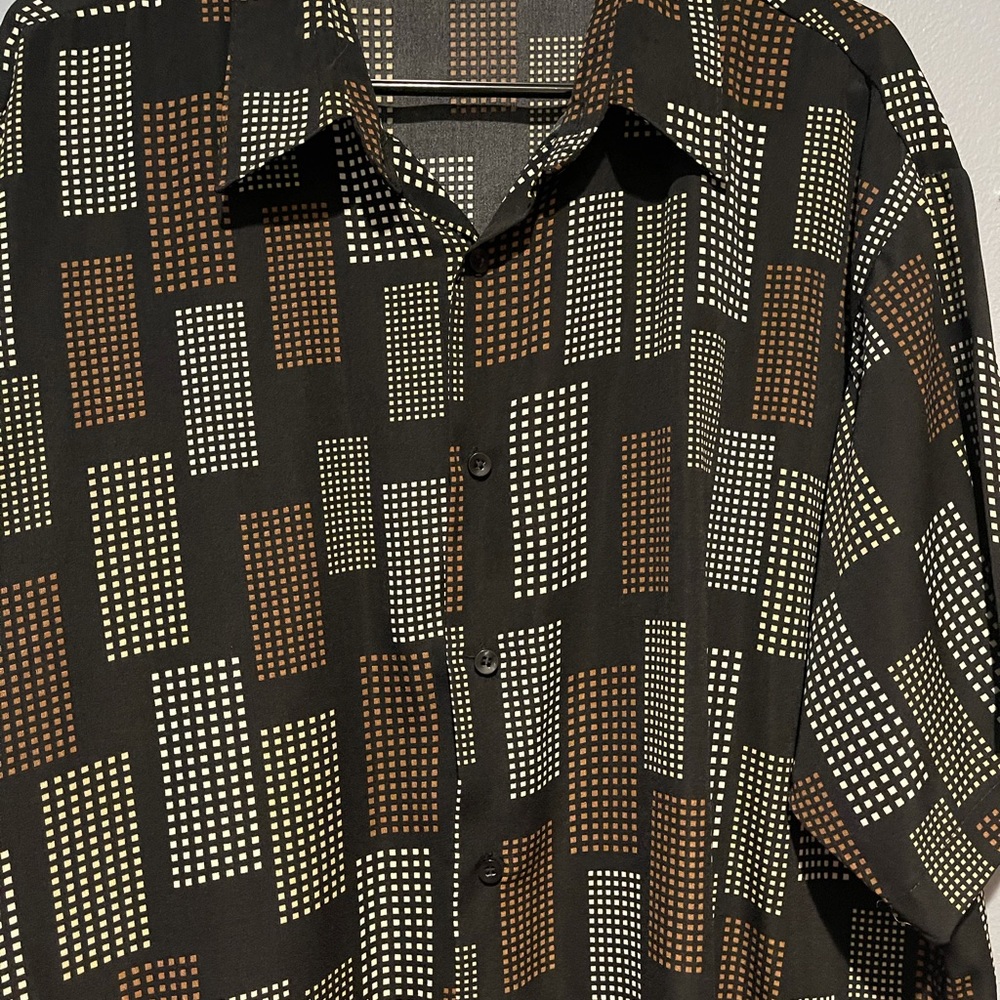 Vintage short sleeve button down shirt